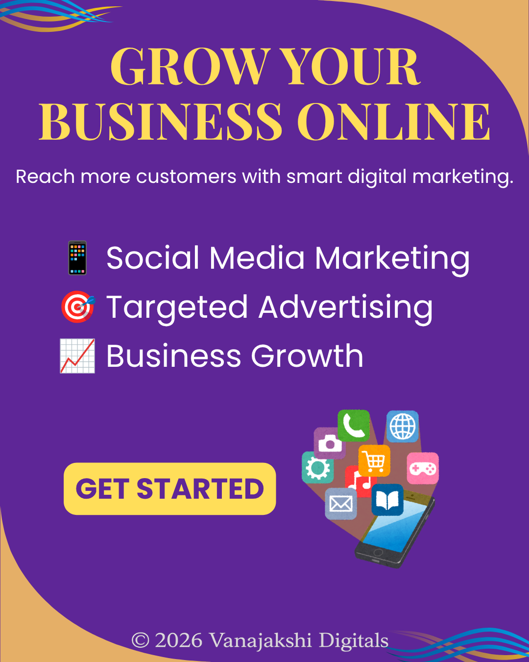 Business growth poster